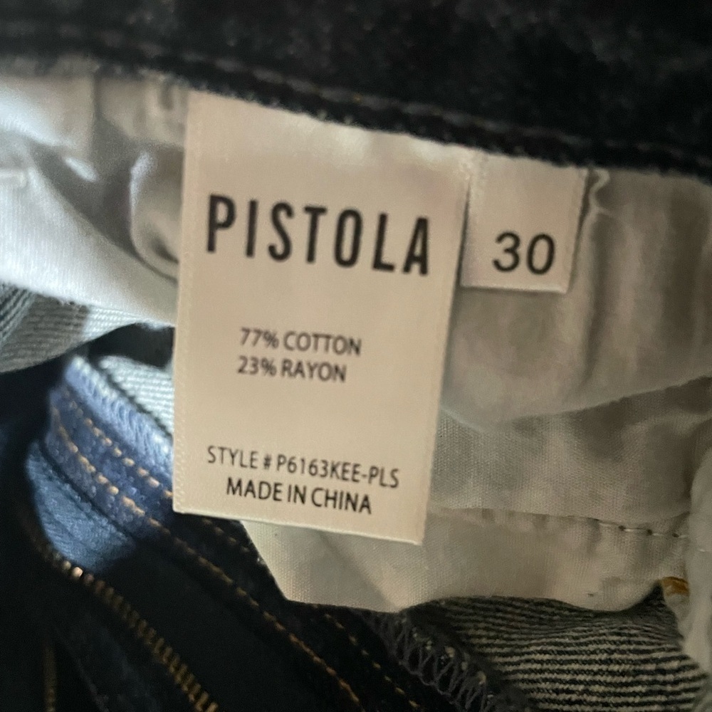 PISTOLA Stevie Pulse High Rise Relaxed Flare Jeans - Picture 7 of 16